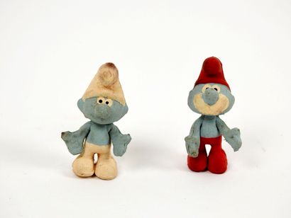 null PEYO

Set of two latex smurfs made by Exinco for the Dupuis boutique in the...