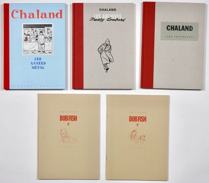 null CHALAND

Set of three books, Les années métal numbered at 1200 copies, Les archives...