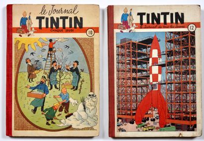 null JOURNAL DE TINTIN

Reliure 10 et 12 du Journal de Tintin France

Bon état g...