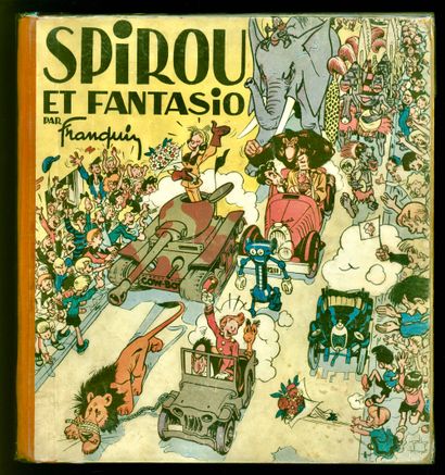 null FRANQUIN

Spirou et Fantasio

Rare album carré de 1948, état moyen à bon, angles...
