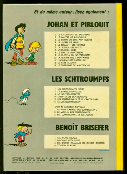 null PEYO

Johan et Pirlouit

Dédicace représentant Pirlouit dans l’album Le sortilège...