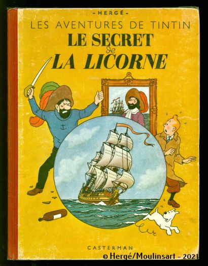 null HERGE

Tintin et Milou

Le secret de la Licorne

Edition originale premier tirage,...