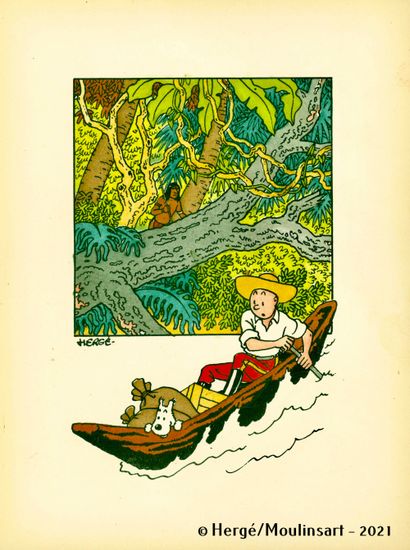 null HERGE (Studios)

Tintin

Travail de studio

Tirage aquarellé pour l’Oreille...