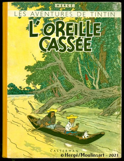 null HERGE

Tintin et Milou

L’oreille cassée

4ème plat A23 bis, 1945, 17756 exemplaires,...