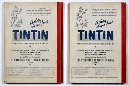 null JOURNAL DE TINTIN

Ensemble des reliures 3 et 4 du Journal de Tintin France

Bon...
