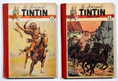 null JOURNAL DE TINTIN

Ensemble des reliures 3 et 4 du Journal de Tintin France

Bon...
