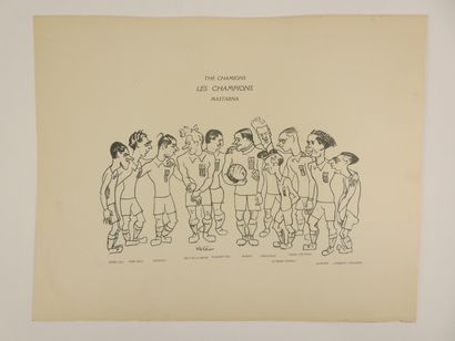 null Jeux Olympiques. Paris/Chamonix, 1924. Portfolio EXCEPTIONNEL: "1001 champions,...