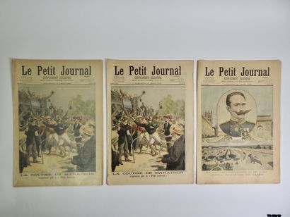 null Jeux Olympiques. Athènes (1896). Deux numéros historiques du "Petit Journal"...