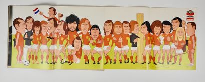 null Football. Coupe du Monde 1974 (RFA). Une pièce. Numéro du "Panorama" hollandais...