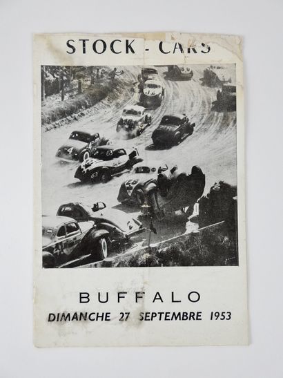 null Automobile. Stock-Cars/Buffalo. Programme des courses de stock-cars du Stade...