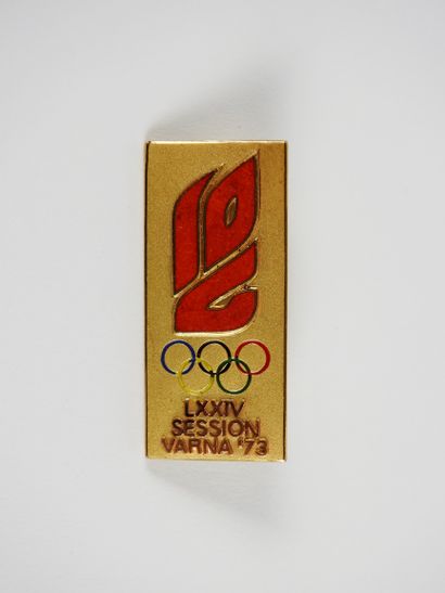 null Jeux Olympiques. 1973. Varna 1973 - 74e Session. 1 insigne.