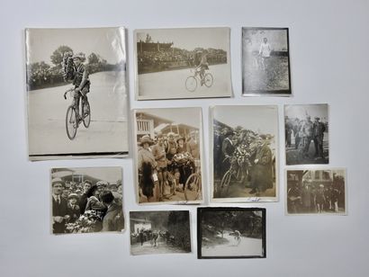 null Cyclisme. Tour 1913/1919/1920/1922/Lambot/H.Heusghem/ Parc des Princes/ Photos....