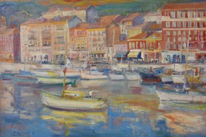Pierre Eychart (1943-2013)

Le port de Nice

Huile...
