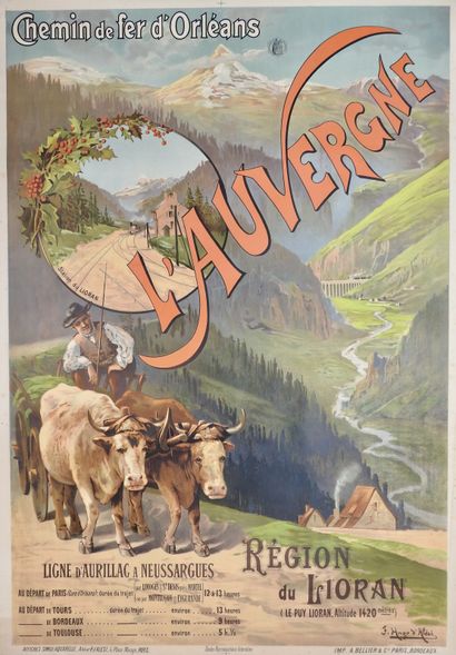 null Poster for the Orleans "Auvergne" Railway (Lioran region)

By Hugo d'Alési (1849-1906)

Printed...