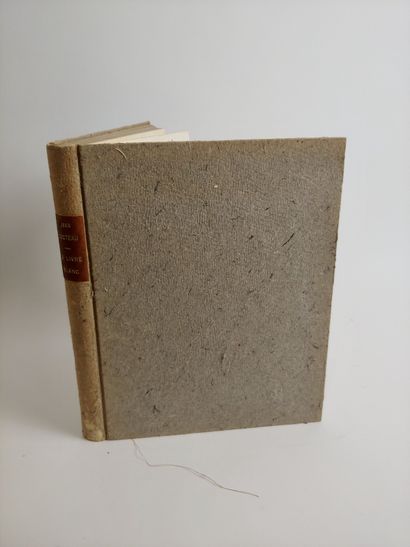 null 
Jean Cocteau : Le livre blanc, précédé d’un frontispice et accompagné de 17...