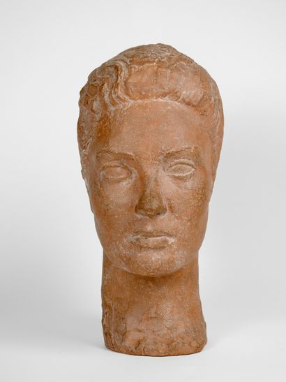null Jacob Loutchansky (Ukraine, 1876-1978)

Bust of a young woman 

Terracotta,...