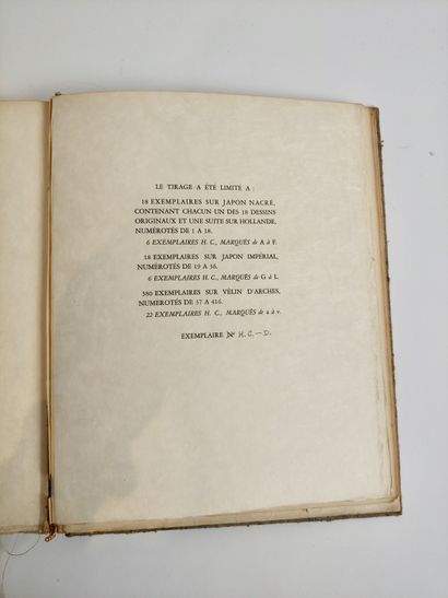 null 
Jean Cocteau : Le livre blanc, précédé d’un frontispice et accompagné de 17...