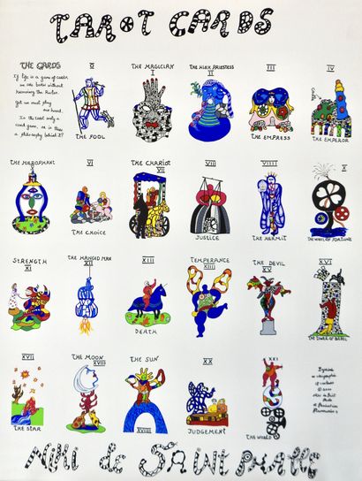null Niki de Saint Phalle (1930-2002)

Tarot Cards, 2000

Sérigraphie en 15 couleurs

80...