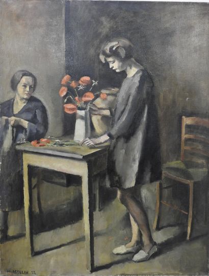 null Maurice Asselin (1882-1947)

Le bouquet de tulipes, 1922

Huile sur toile signée...