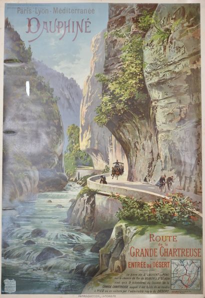 null Poster Paris Lyon Méditérannée "Le Dauphiné" (route de la Grande Chartreuse)

By...