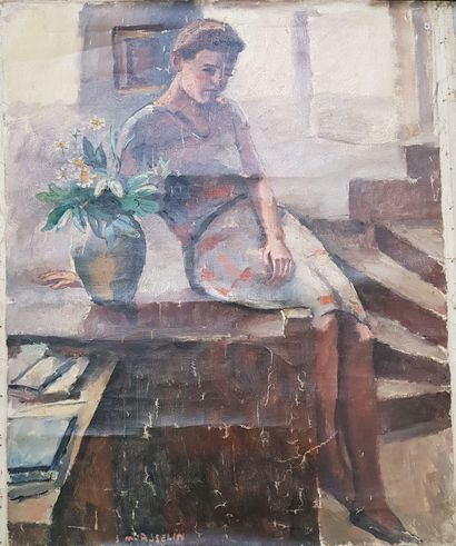 null 
Maurice Asselin (1882-1947)

Jeune femme assise et bouquet fleuri

Huile sur...
