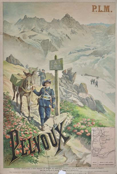 null Poster P.L.M. "Pelvoux

By Tanconville (Henry Ganier 1845-1936)

Printed by...