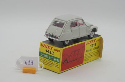 null DINKY TOYS - FRANCE - Metal (2)

# 1413 CITROËN DYANE

Light grey "cold", inside...