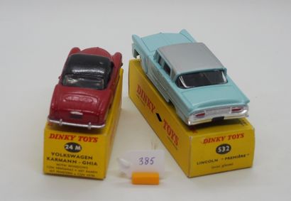 null DINKY TOYS - FRANCE - Metal (2)

- # 24 M VOLKSWAGEN KARMANN-GHIA

First "pointy...