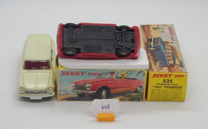 null DINKY TOYS - FRANCE - Metal (2)

- # 525 PEUGEOT 404 STATION WAGON

Beige, red...