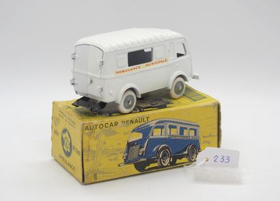 null CIJ - France - 1/43rd - Metal (1)

# 3/61 RENAULT 1.000 Kg AMBULANCE

White....