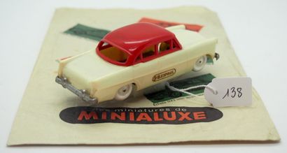 null MINIALUXE - France - Plastic (1)

PROMOTIONAL

# 23 SIMCA ARIANE "DELESPAUL"

Two-tone,...