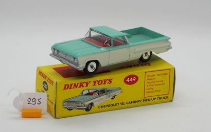 null DINKY TOYS - Grande-Bretagne - Métal (1)

# 449 - CHEVROLET EL CAMINO pick-up

Vert...