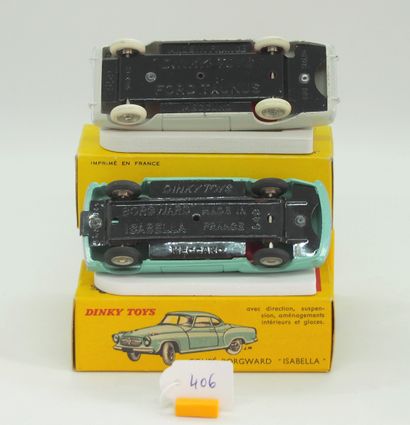 null DINKY TOYS - FRANCE - Metal (2)

- # 549 BORGWARD COUPÉ ISABELLA

Turquoise...