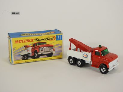 null 
MATCHBOX - Grande-Bretagne - Métal (1)

Série Superfast - # 71 Camion grue...