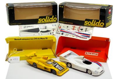 null SOLIDO - France - 1/43rd - Metal (2)

- # 86 PORSCHE 936 LE MANS

Blanche. With...