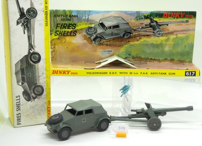 null DINKY TOYS - GRANDE-BRETAGNE - Métal/Plastique (1)

# 617 VOLKSWAGEN KDF CANON...