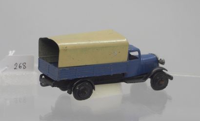 null DINKY-TOYS - France - 1/43e - Métal (1)

RARE

# 25 b CAMION BÂCHÉ

Cabine bleue,...