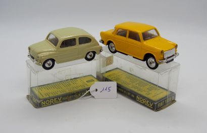 null NOREV - France - 1/43rd - Plastic (2)

- # 61 FIAT 600

Beige, small metallic...
