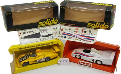 null SOLIDO - France - 1/43rd - Metal (2)

- # 86 PORSCHE 936 LE MANS

Blanche. With...