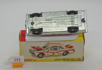 null DINKY TOYS - Great Britain - Metal (1)

# 205 - FORD CORTINA LOTUS RALLY

White,...