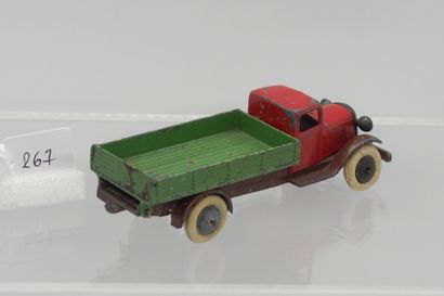  DINKY-TOYS - France - 1/43rd - Metal (1) 
RARE 
# 25 th TILTING TRUCK 
Red cab,...