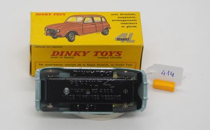 null DINKY TOYS - FRANCE - Metal (1)

# 518 RENAULT R4 L

Grey-blue, ivory interior....