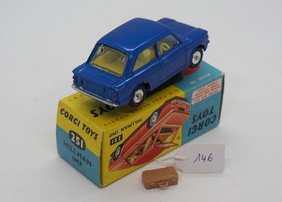 null CORGI-TOYS - Gde Bretagne - 1/43e - Metal (1)

# 251 -HILLMAN IMP

Midnight...