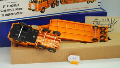 null DINKY TOYS - FRANCE - Metal (1)

# 898 TRACTOR BERLIET T 6 SEMI-TRAILER TRANSFORMER...