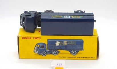 null DINKY TOYS - FRANCE - Métal (1)

# 575 TRACTEUR PANHARD SEMI-REMORQUE SNCF

Ultime...
