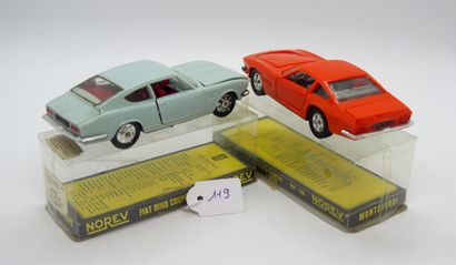null NOREV - France - 1/43rd - Plastic (2)

- # 163 FIAT DINO CUT

Grey-blue, red...