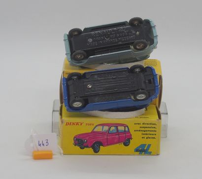 null DINKY TOYS - SPAIN FRANCE - Metal (2)

- # 518 RENAULT 4L

Cobalt blue, ivory...