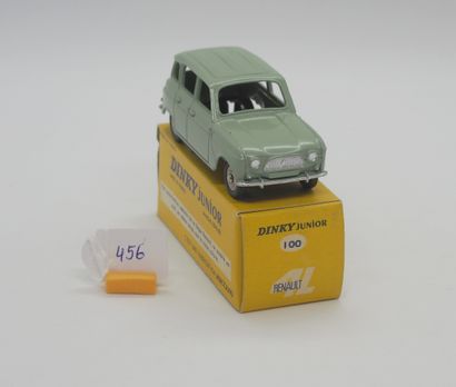 null DINKY JUNIOR - FRANCE - Métal (1)

- # 100 RENAULT 4L

Vert amande, pneus striés...