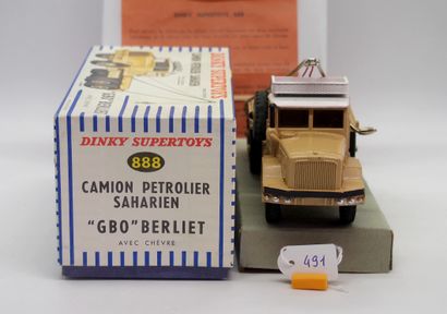 null DINKY TOYS - FRANCE - Metal (1)

# 888 BERLIET GBO SAHARIAN

Sand, white cooling...