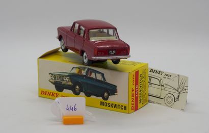 null DINKY TOYS - FRANCE - Metal (1)

# 1410 MOSKVITCH

Bordeaux, ivory interior,...
